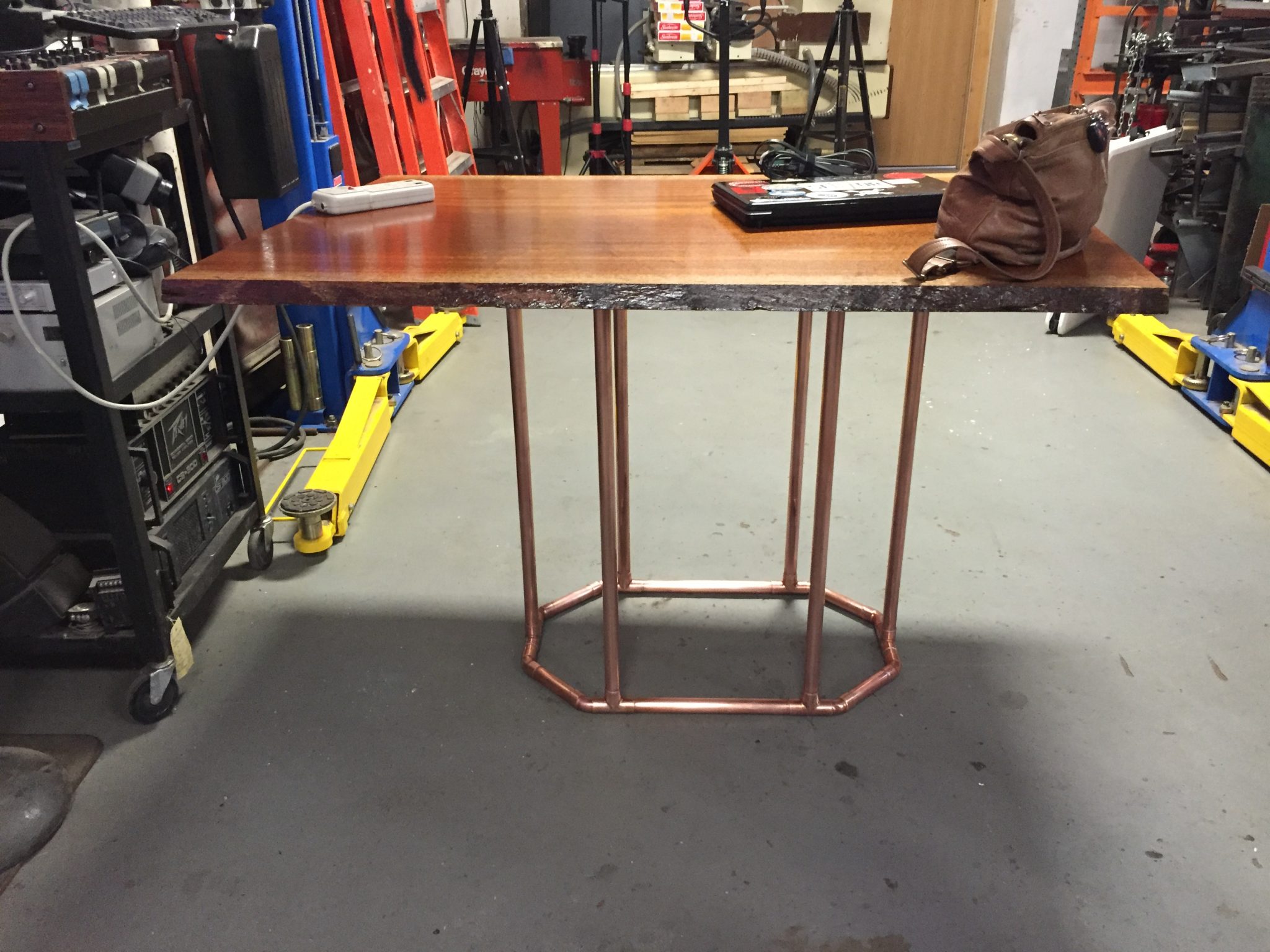 Copper Pipe Table Legs Kate Baldwin LLC