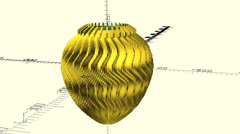 3D design for a lamp shade