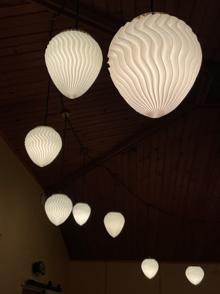 3D printed lampshades